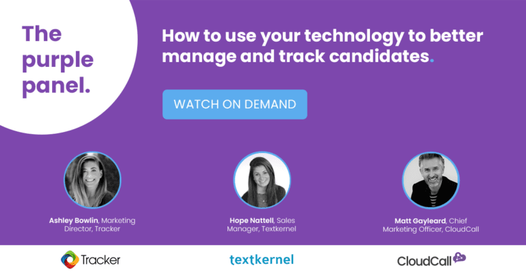 How to use your technology to better manage and track candidates