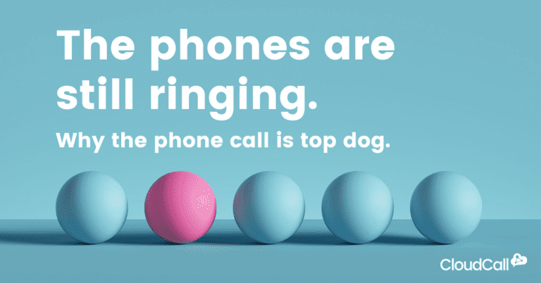 The phones are still ringing: why the phone call is top dog