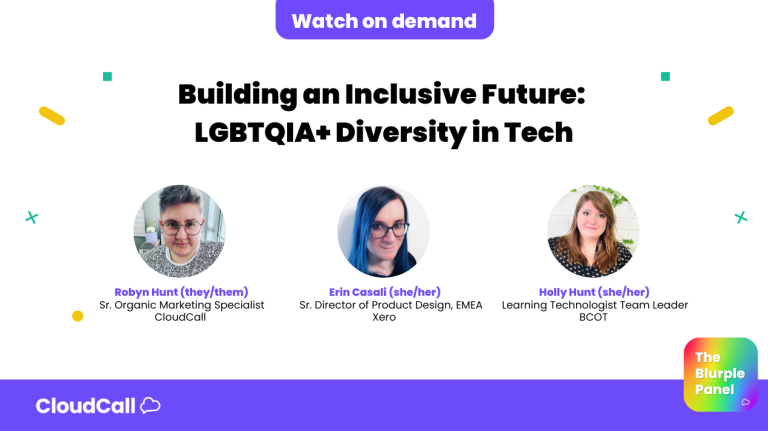 Blurple Panel #4: Building an Inclusive Future: LGBTQIA+ Diversity in Tech