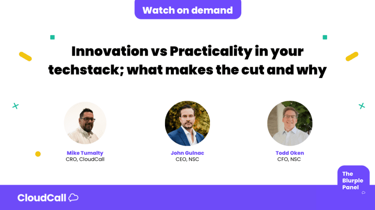 Blurple Panel #6: Innovation vs Practicality in your techstack; what makes the cut and why