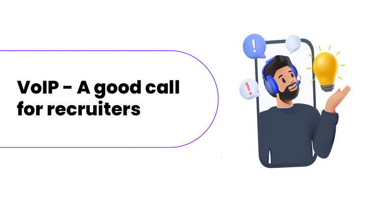 voip a good call for recruiters