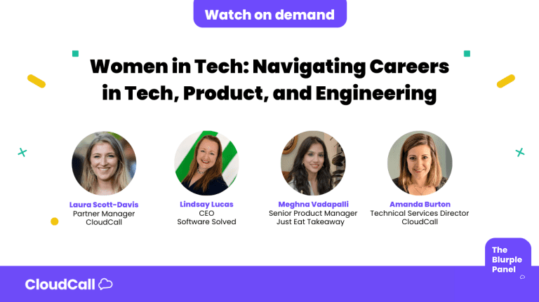 Blurple Panel #5: Women in Tech: Navigating Careers in Tech, Product, and Engineering